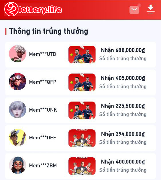 Khuyen Mai Hap Dan Tai 92Lottery