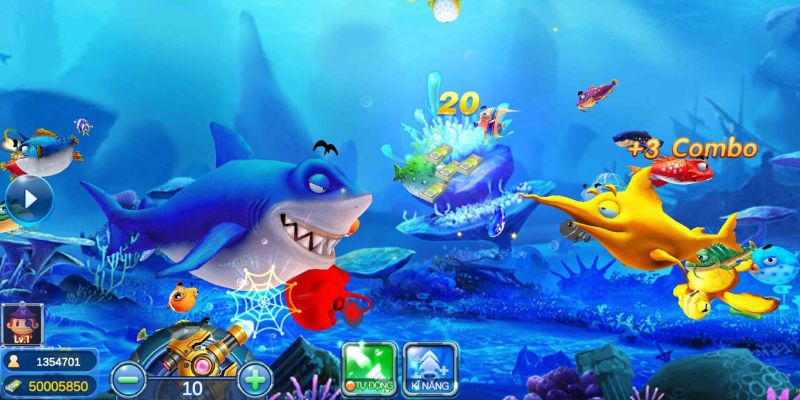 Bắn cá H5 được đánh giá cao về đồ hoạ