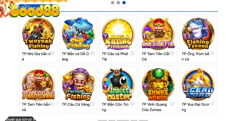 Đôi nét giới thiệu về sảnh bắn cá GOOD88