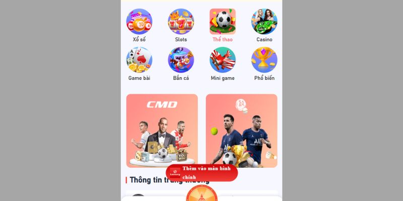 Khái quát tổng quan về sảnh thể thao 92LOTTERY