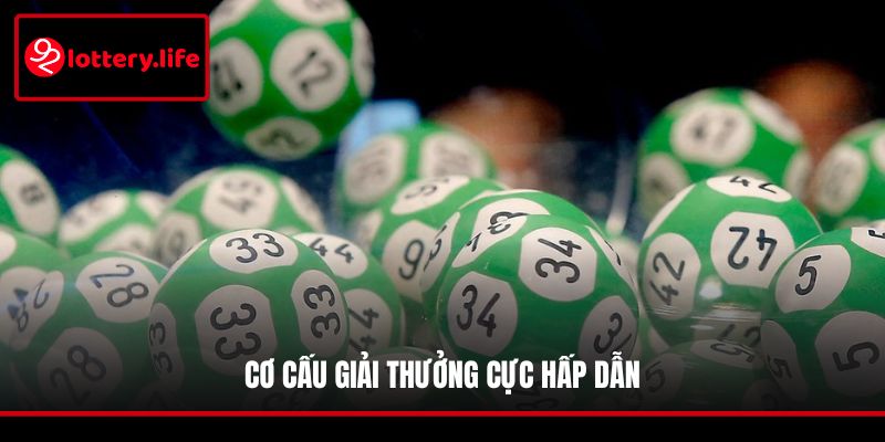 Cơ cấu giải thưởng cực hấp dẫn